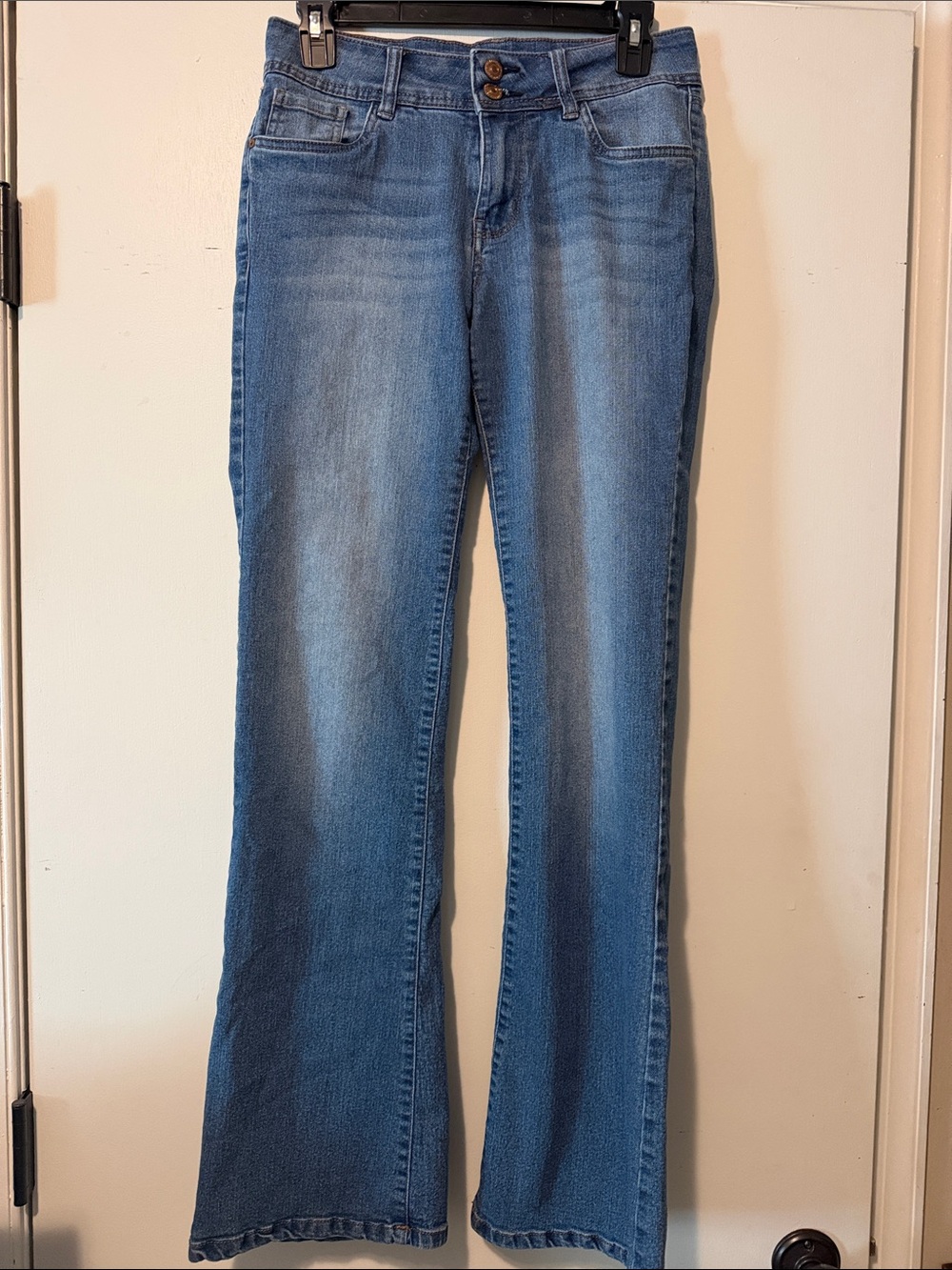 Wallflower Medium Blue Flare Jeans
